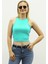 Mad Girls Turkuaz Crop Top MG361 1