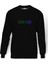 Linkin Park Logo Metal Rock Music Baskılı Siyah Erkek Örme Sweatshirt Uzun Kol 1