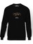 Ninja Turtles Teenage Mutant Ninja Turtles Baskılı Siyah Erkek Örme Sweatshirt Uzun Kol 1