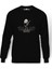 AC DC Black Ice Guitar ACDC Baskılı Siyah Erkek Örme Sweatshirt Uzun Kol 1