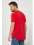 Erkek Kırmızı Pis Yaka Salaş T-SHIRT-TCPS001R57S 5