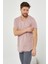 Erkek Koyu Pudra Pis Yaka Salaş T-SHIRT-TCPS001R58S 5