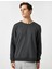 Bisiklet Yaka Basic Sweatshirt 3