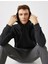 Kapüşonlu Pamuklu Uzun Kollu Basic Sweatshirt 1