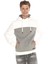CL430 Ecru Beyaz Kapşonlu Kışlık Sweatshirt 2