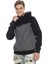 CL430 Siyah Gri Kapşonlu Kışlık Sweatshirt 1