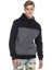 CL430 Siyah Gri Kapşonlu Kışlık Sweatshirt 3