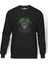 Metallica Stockholm Poster Sweden Rock Metal Baskılı Füme Erkek Örme Sweatshirt Uzun Kol 1