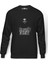 Mike Tyson The Baddest Boks Baskılı Füme Erkek Örme Sweatshirt Uzun Kol 1