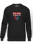Eminem Ft Rihanna Baskılı Füme Erkek Örme Sweatshirt Uzun Kol 1