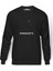 Mr Robot Logo Fsocietymr Robot Baskılı Füme Erkek Örme Sweatshirt Uzun Kol 1