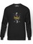 Nile Legacy Of The Catacombs Nile Baskılı Füme Erkek Örme Sweatshirt Uzun Kol 1