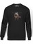 God Of War Remastered Baskılı Füme Erkek Örme Sweatshirt Uzun Kol 1