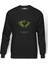 Hulk Baskılı Füme Erkek Örme Sweatshirt Uzun Kol 1