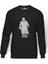 Peaky Blinders Tommy Shelby Gölge Baskılı Füme Erkek Örme Sweatshirt Uzun Kol 1