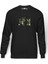 Jöh Kamuflaj Baskılı Füme Erkek Örme Sweatshirt Uzun Kol 1