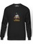 Pubg Patlama 3lvl Kask Baskılı Füme Erkek Örme Sweatshirt Uzun Kol 1