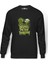 Bring Me The Horizon Baskılı Füme Erkek Örme Sweatshirt Uzun Kol 1