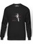 Selena Gomez Stars Baskılı Füme Erkek Örme Sweatshirt Uzun Kol 1