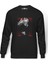 Marvel Stan Lee Rest In Baskılı Füme Erkek Örme Sweatshirt Uzun Kol 1