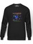 Megadeth The Final Frontier Baskılı Füme Erkek Örme Sweatshirt Uzun Kol 1