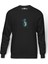 Slipknot Mıck Thomson Altına Yazı Yaz Baskılı Füme Erkek Örme Sweatshirt Uzun Kol 1