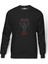 Slipknot's Prepare For Hell Tour Rock Baskılı Füme Erkek Örme Sweatshirt Uzun Kol 1