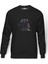 Sodom Better Off Dead Baskılı Füme Erkek Örme Sweatshirt Uzun Kol 1