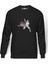 St Stormtrooper Baskılı Füme Erkek Örme Sweatshirt Uzun Kol 1