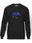 Subaru Baskılı Füme Erkek Örme Sweatshirt Uzun Kol 1