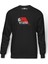 Supreme Alpacıno Scarface Baskılı Füme Erkek Örme Sweatshirt Uzun Kol 1