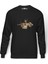 Thumb One Piece Baskılı Füme Erkek Örme Sweatshirt Uzun Kol 1