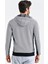 Sweat Poly. Kapşonlu Grey M 4