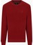 Erkek Bordo Selanik Örme Bisiklet Yaka Sweatshirt 1