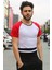 Şerit Detaylı Beyaz T-Shirt 3014 1