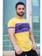Baskı Detaylı Sarı T-Shirt 3013 1