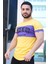 Baskı Detaylı Sarı T-Shirt 3013 2