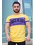 Baskı Detaylı Sarı T-Shirt 3013 3