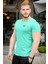 Arma Detaylı Yeşil T-Shirt 3037 1