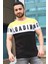 Baskılı Siyah T-Shirt 2974 3