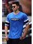 İndigo Baskılı T-Shirt 4030 1