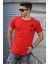 Cep Detay Kırmızı Erkek T-Shirt 4492 1