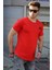 Cep Detay Kırmızı Erkek T-Shirt 4492 3