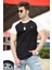 Siyah Basic Erkek T-Shirt 4523 2