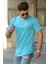 Basic Mavi Erkek T-Shirt 4500 1