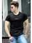 Basic Siyah Erkek T-Shirt 4516 1