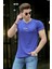 Basic Mor Erkek T-Shirt 4516 1