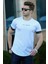 Beyaz Erkek T-Shirt 4451 1