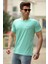 Basic Yeşil Erkek T-Shirt 4513 2