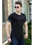 Siyah Erkek T-Shirt 4451 1